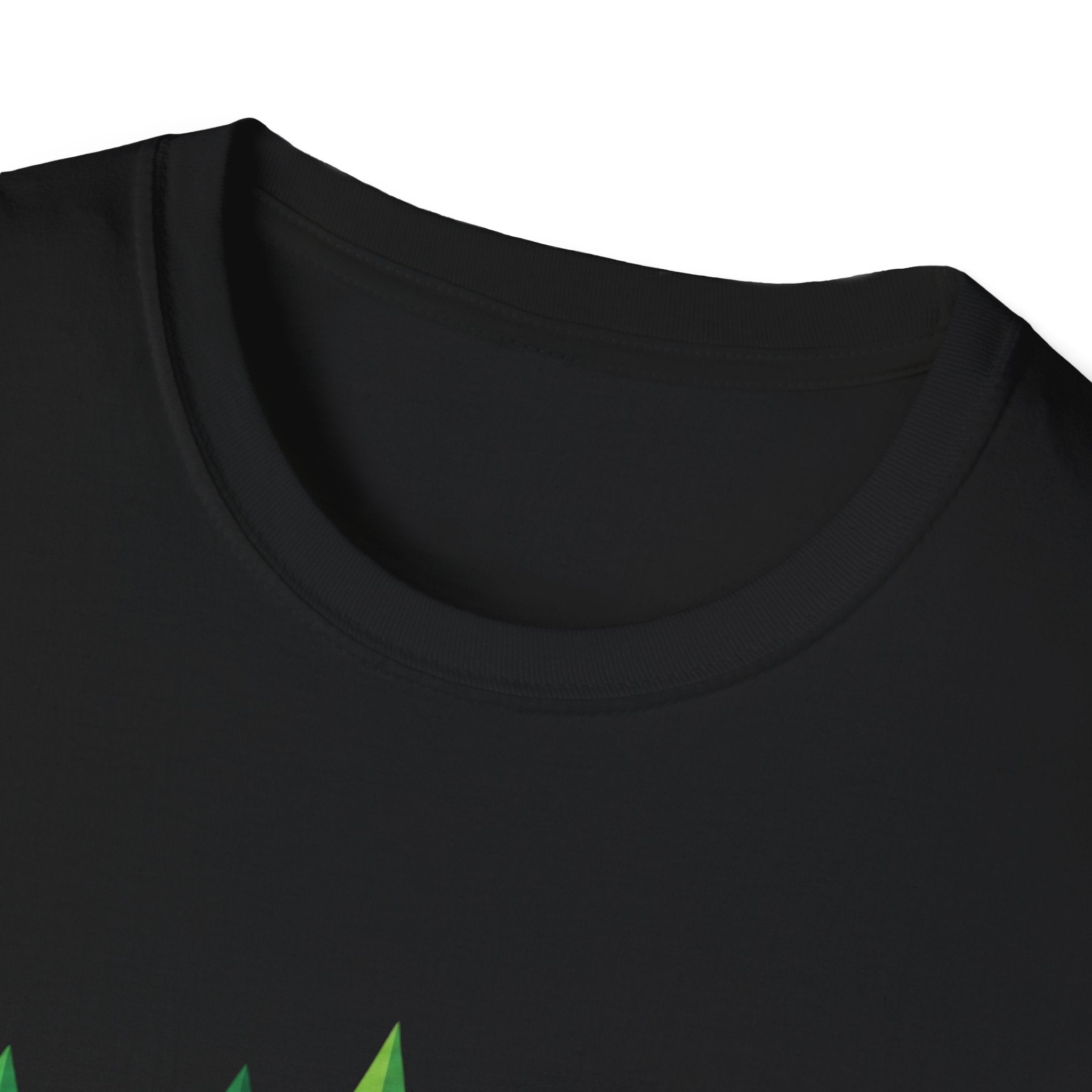 Forest Graphic T-Shirt — Minimal Green Pine Trees Tee