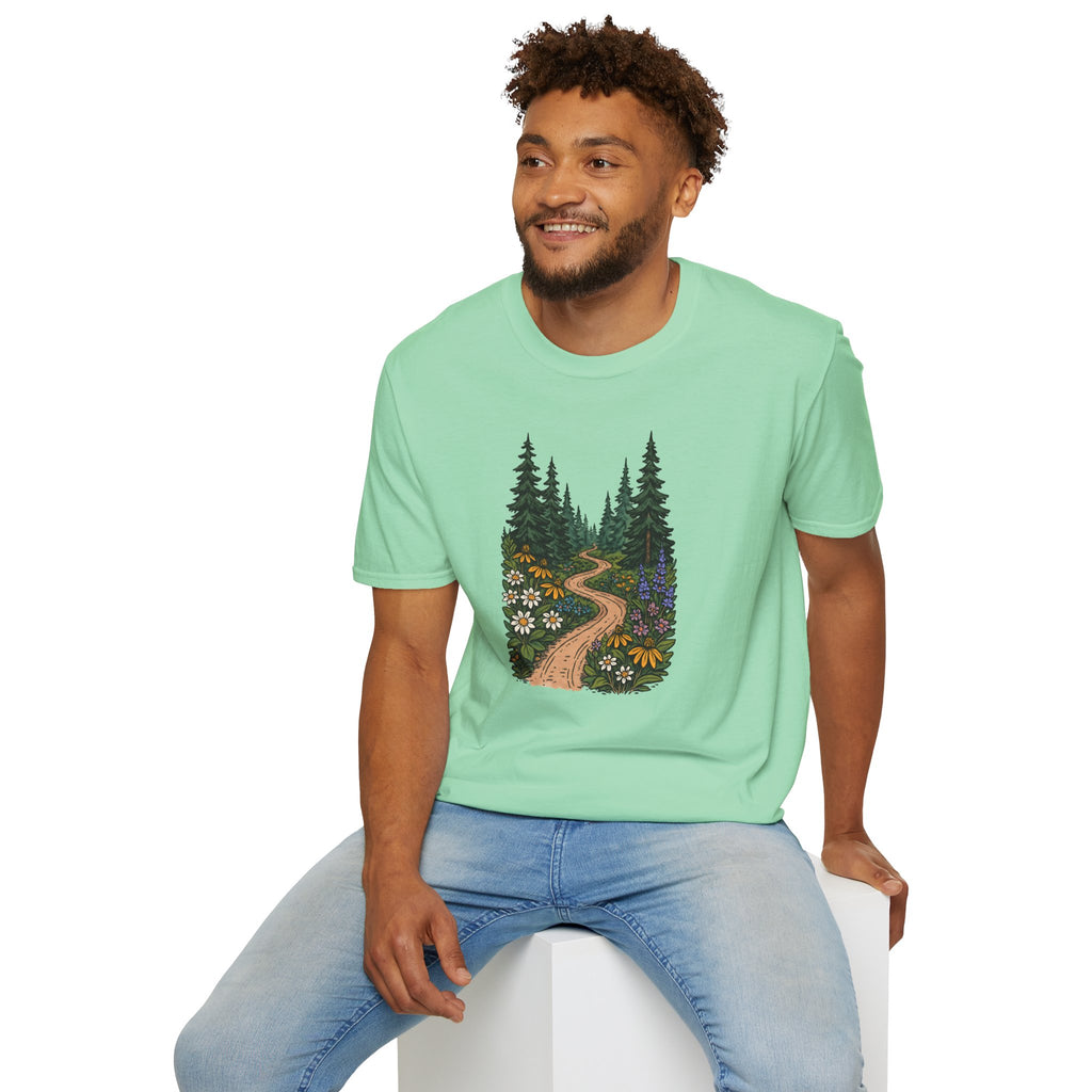 Winding Forest Path T-Shirt