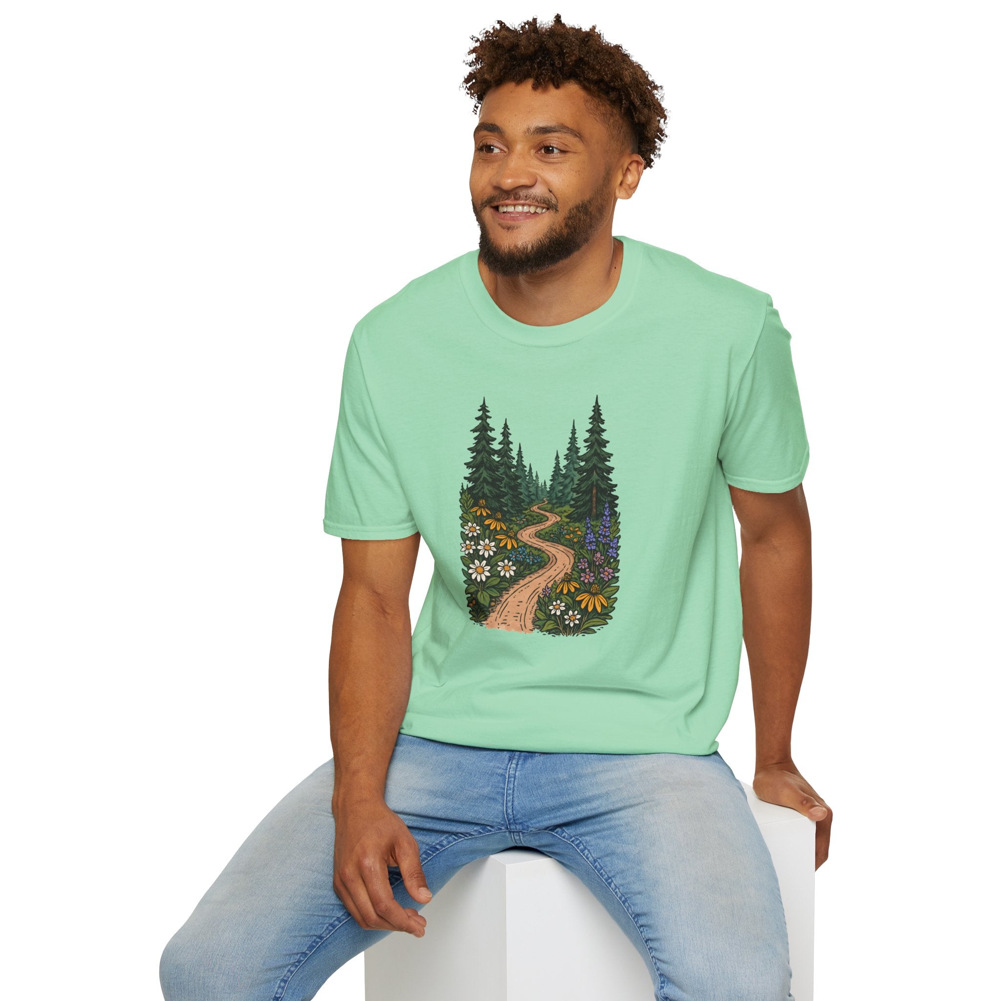 Winding Forest Path T-Shirt