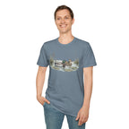 Duck Pair T-Shirt — Watercolor Mallard Ducks on Pond Nature Tee