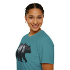 Geometric Forest Bear T-Shirt