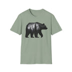 Geometric Forest Bear T-Shirt