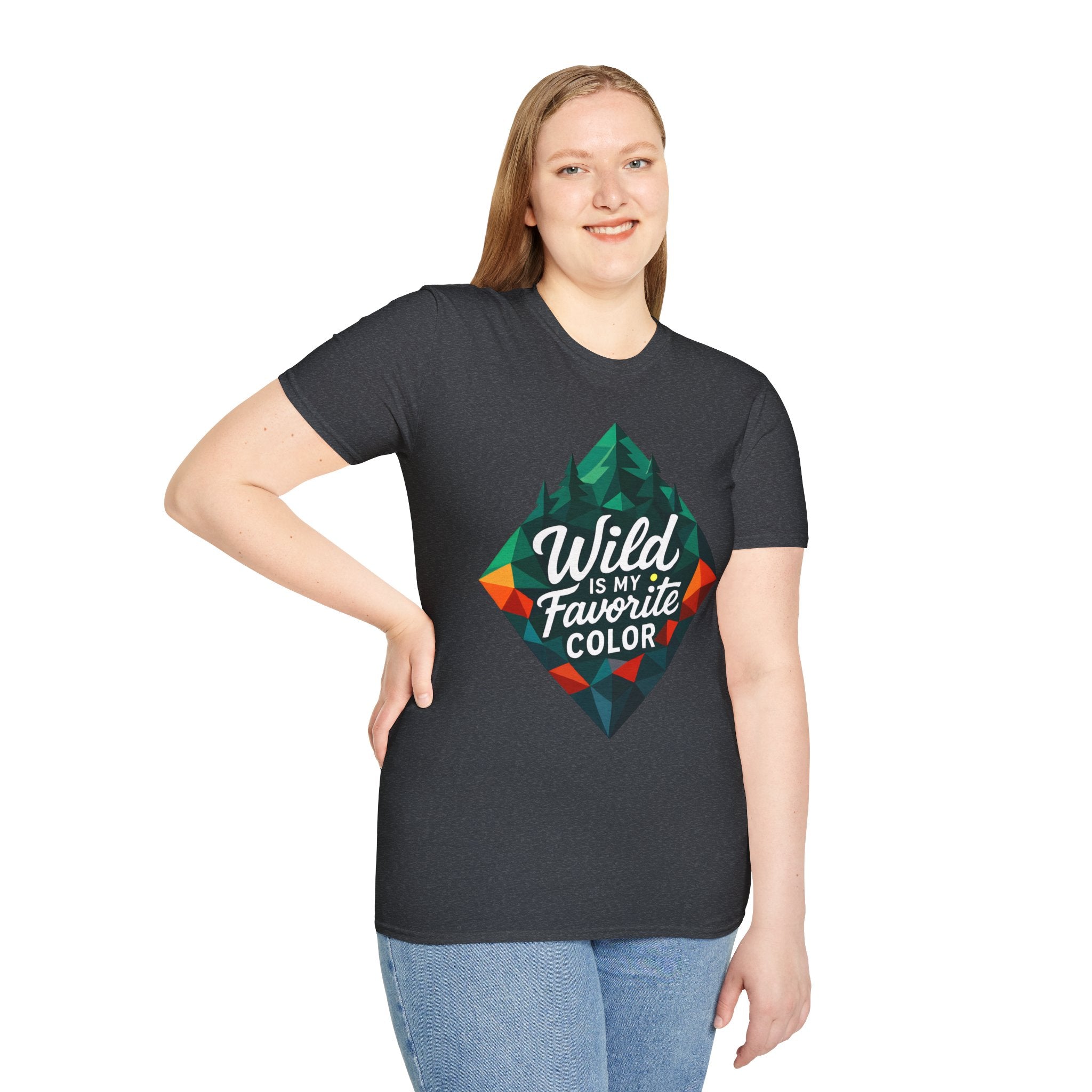 Wild Is My Favorite Color Diamond T-Shirt — Pines & Geometric Logo
