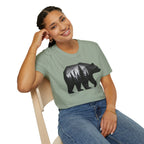 Geometric Forest Bear T-Shirt