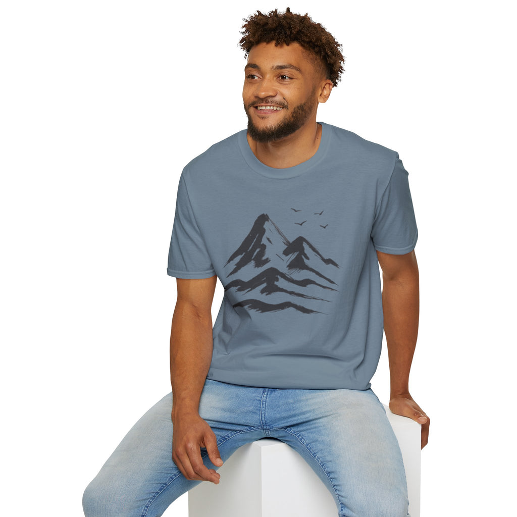Mountains and Birds T-Shirt