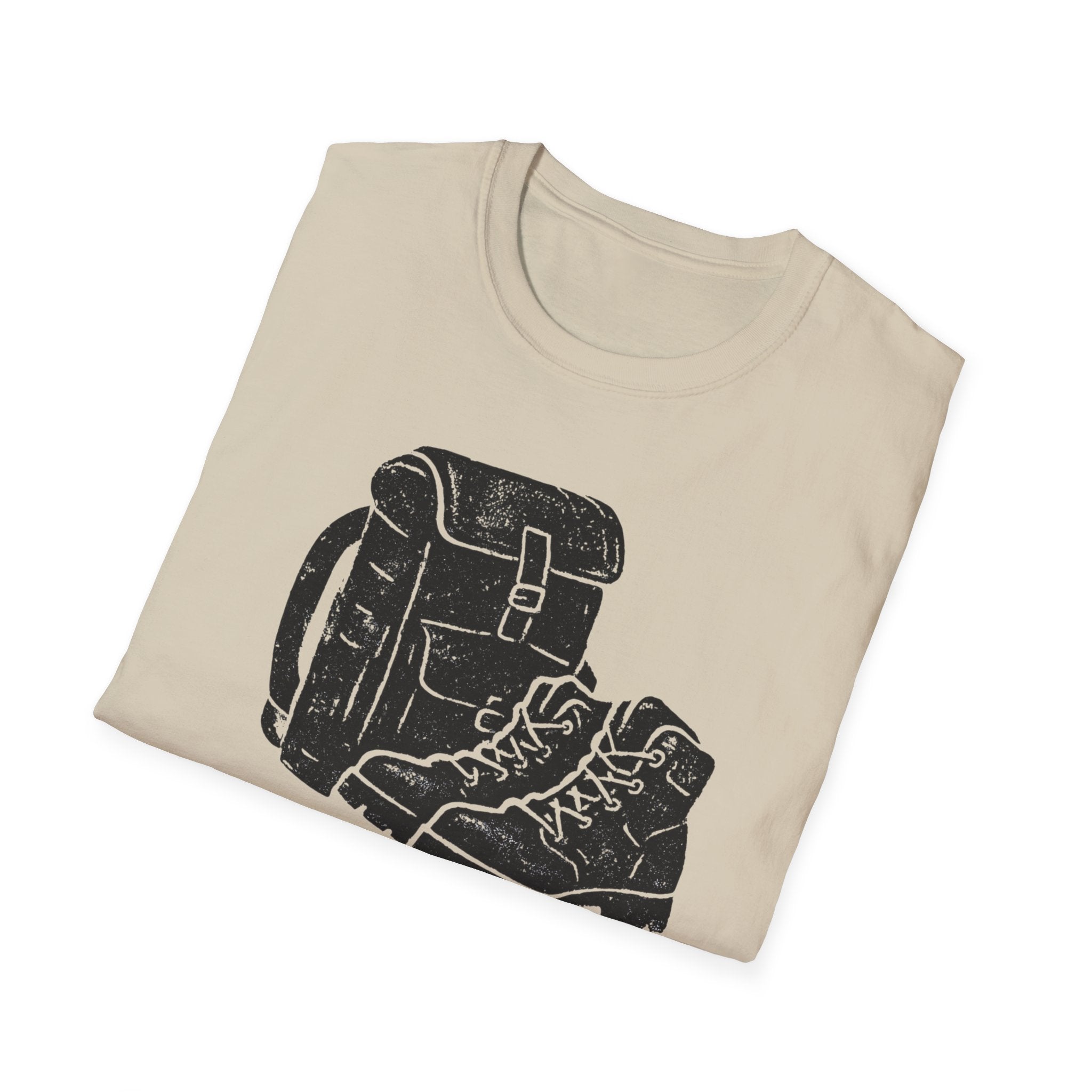 Boots & Backpack "I'd Rather Be Hiking" T-Shirt