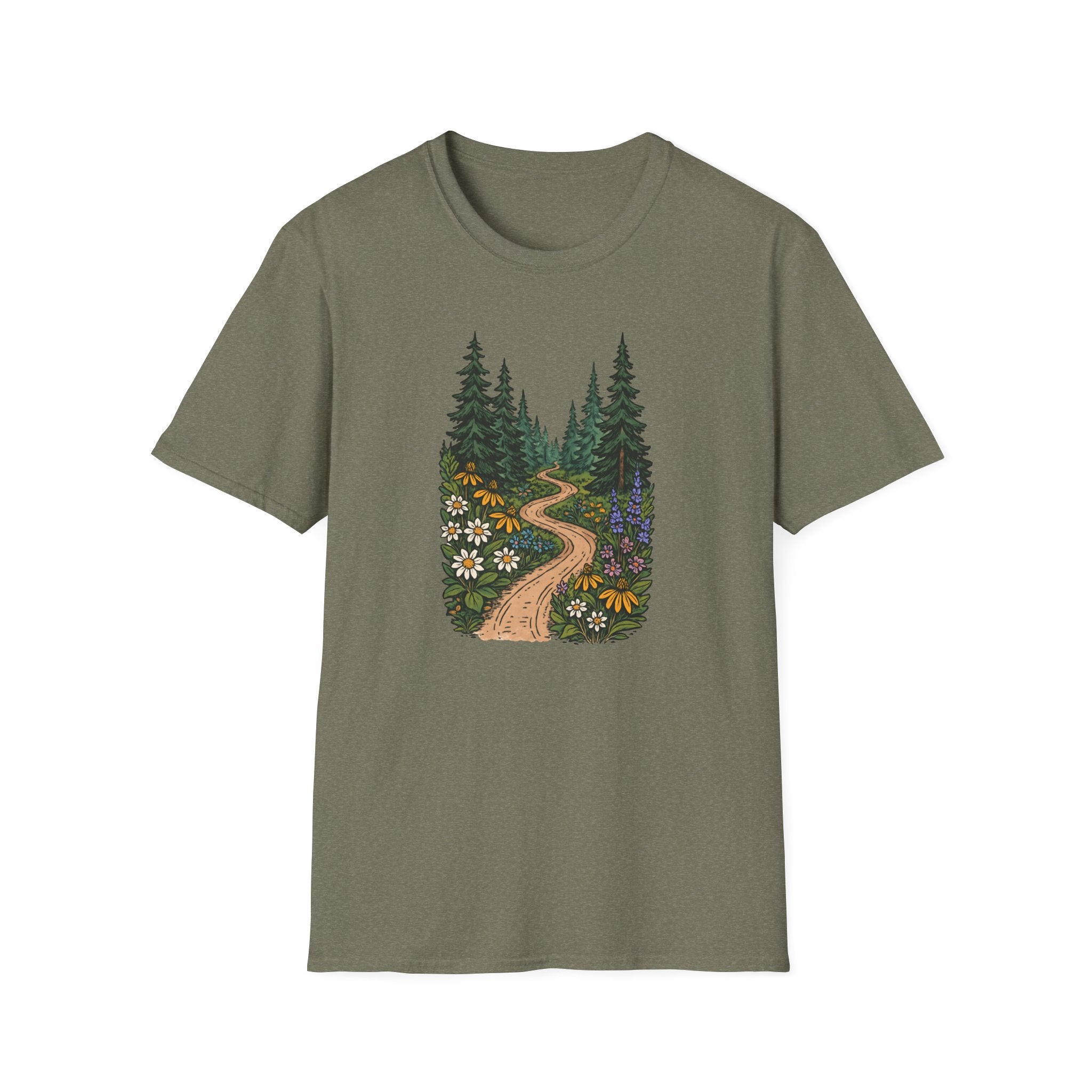Winding Forest Path T-Shirt