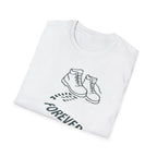 Boots with Footprints "Forever Outdoors" T-Shirt