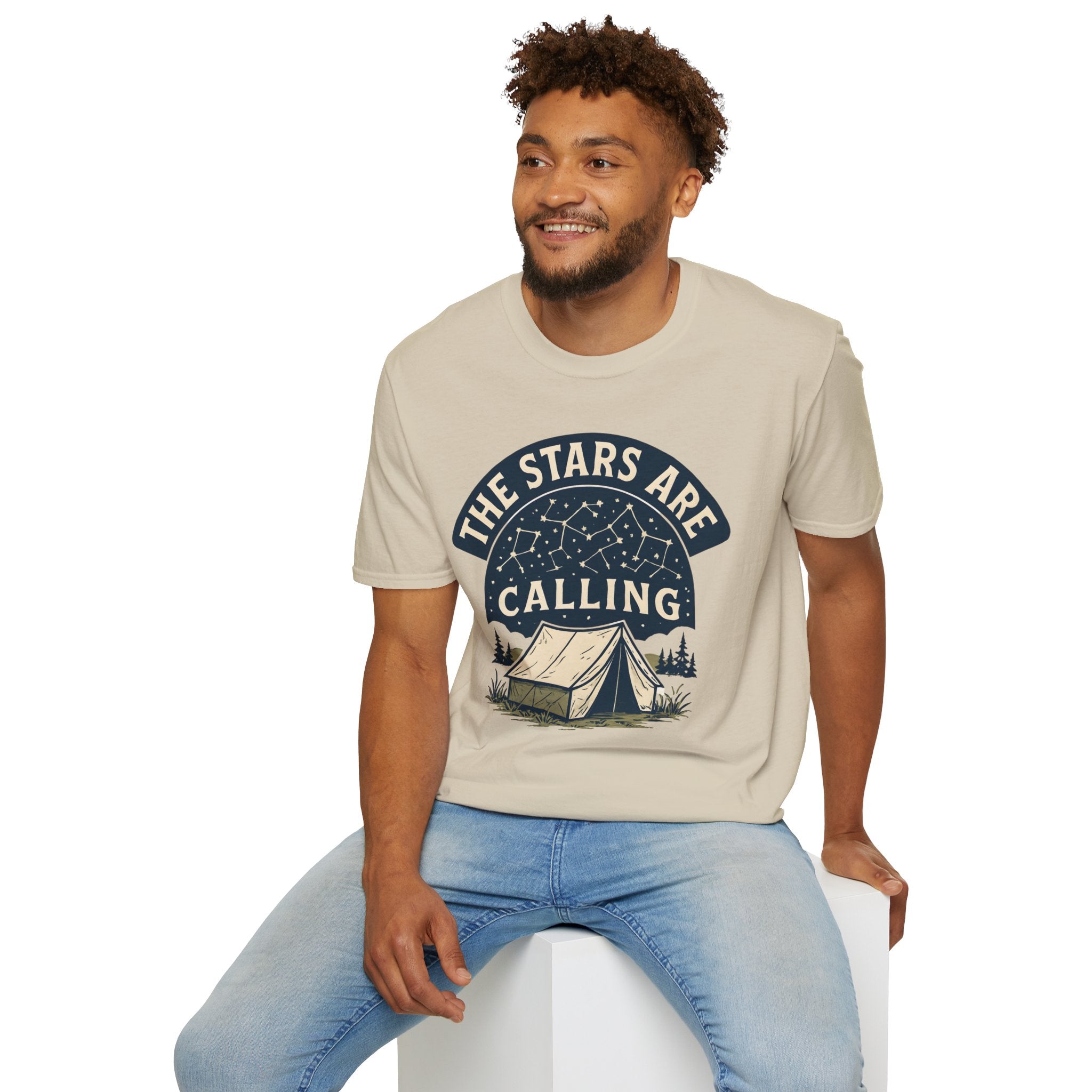 "The Stars Are Calling" Tent T-Shirt