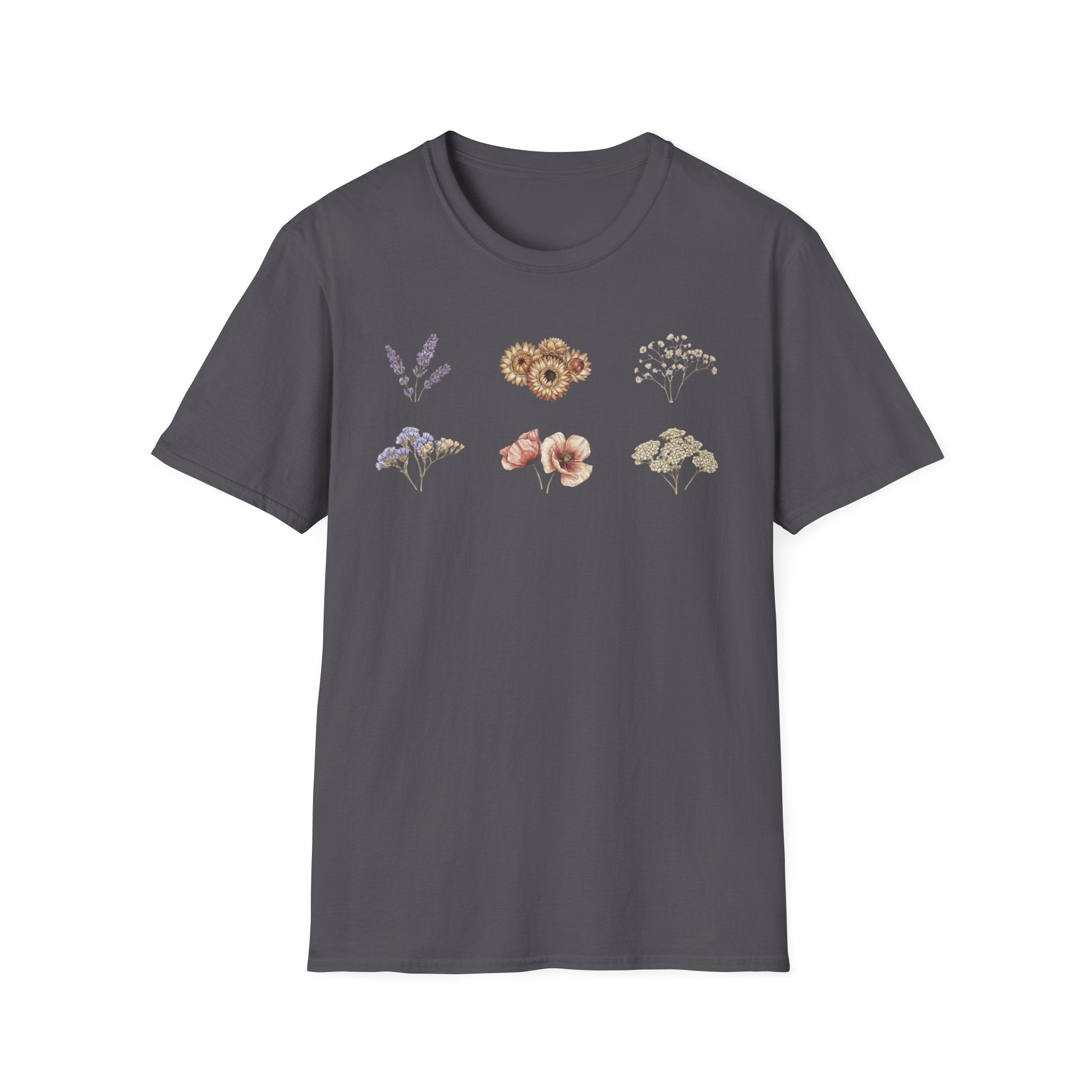 Floral Mini Bouquet T-Shirt — Vintage Botanical Graphic Tee