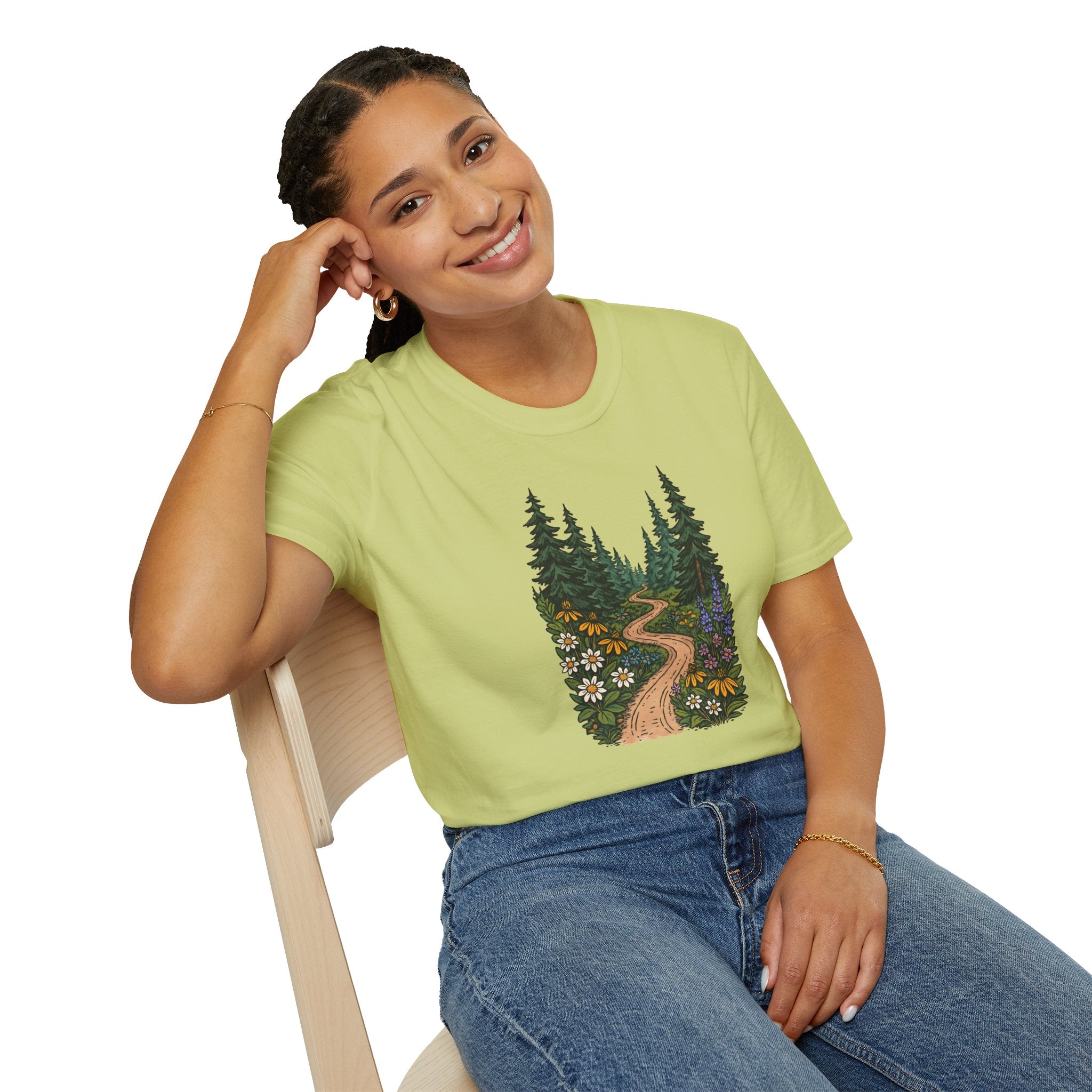 Winding Forest Path T-Shirt