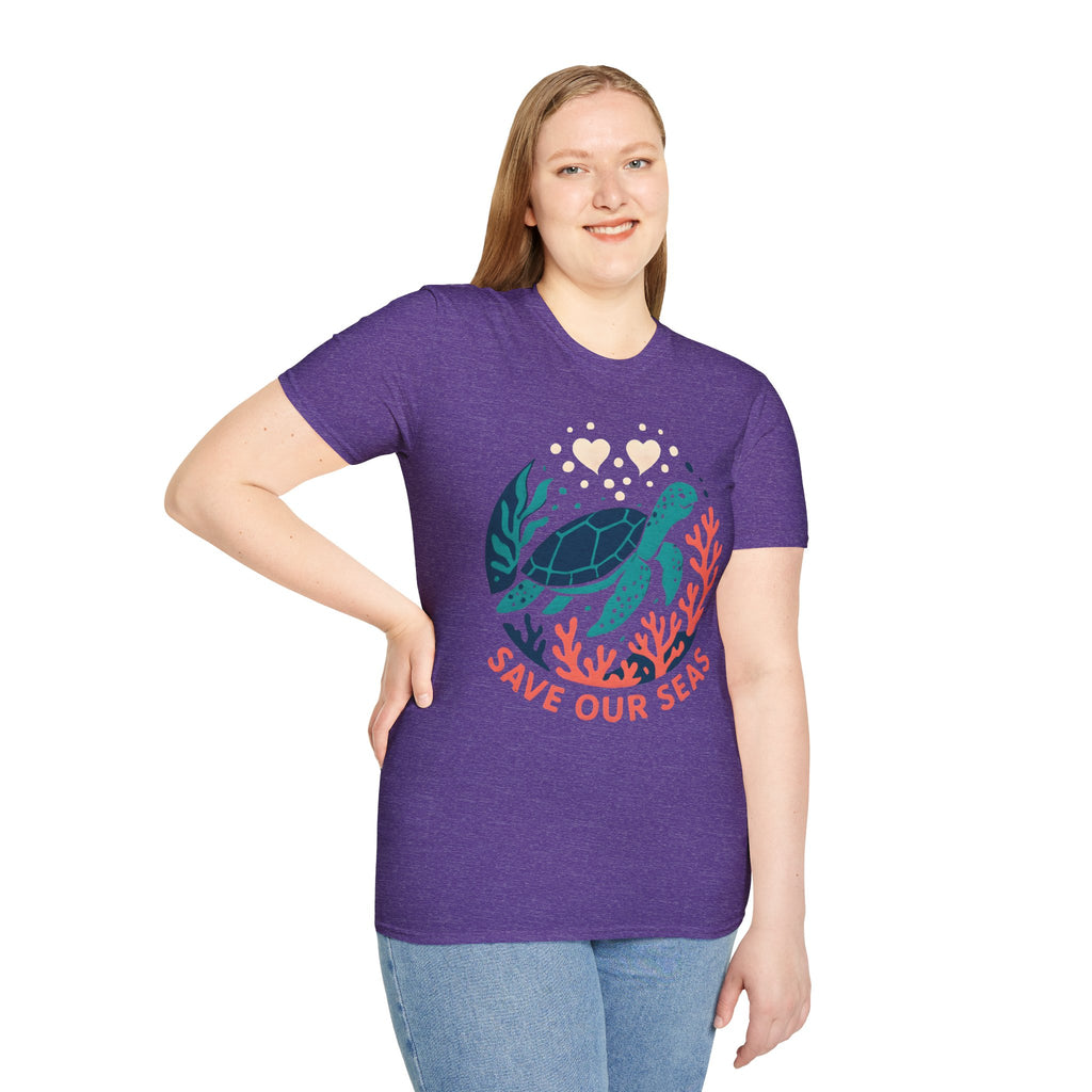 Save Our Seas Sea Turtle T-Shirt — Ocean Conservation Tee