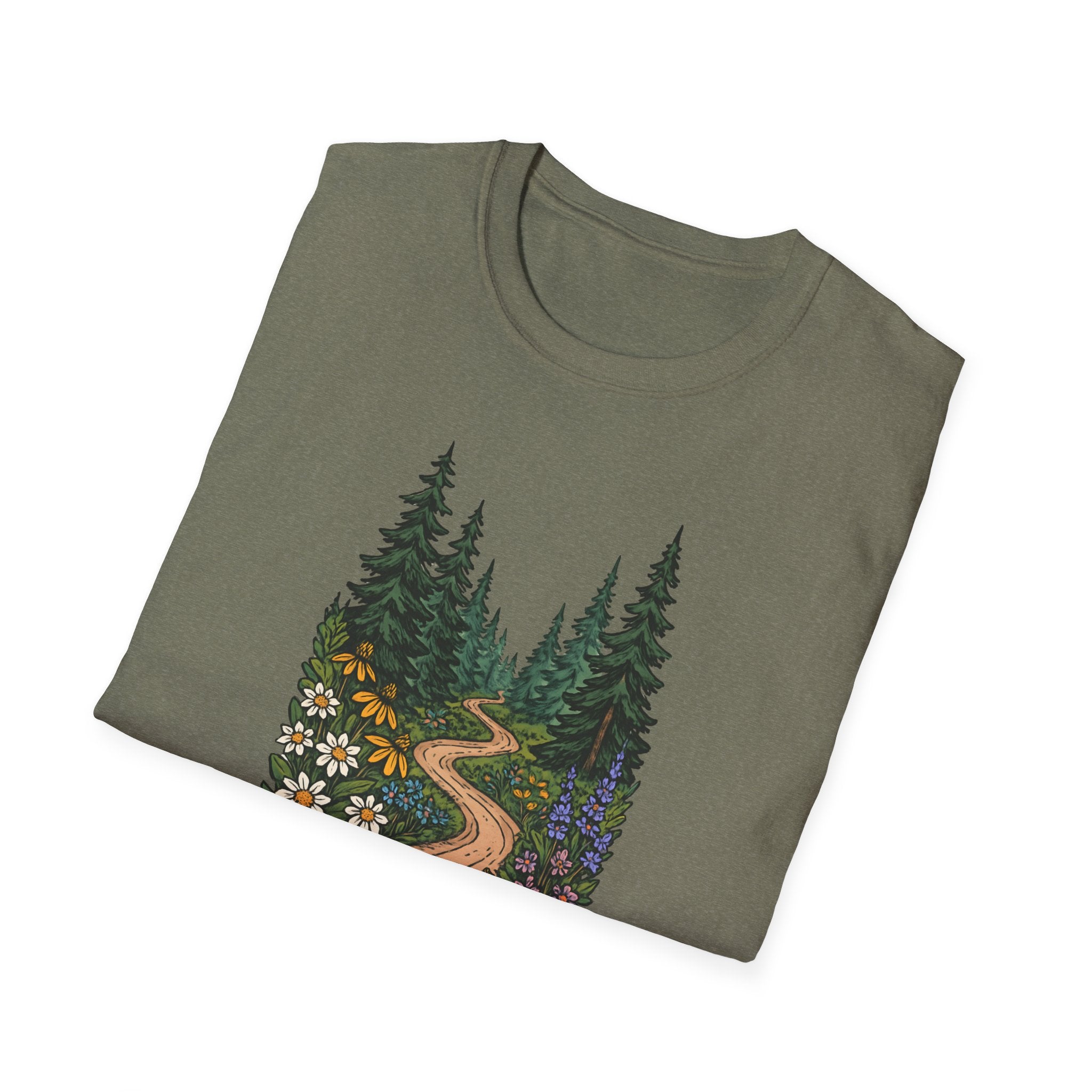 Winding Forest Path T-Shirt