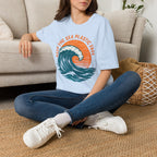 Keep the Sea Plastic Free T-Shirt — Ocean Conservation Wave Tee