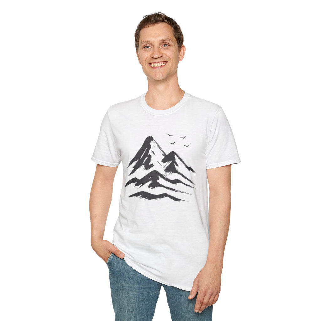 Mountains and Birds T-Shirt