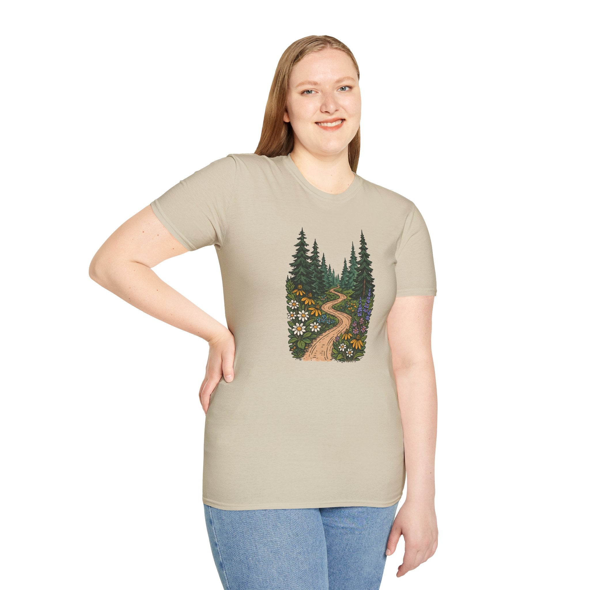 Winding Forest Path T-Shirt
