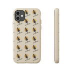 Biodegradable Phone Case — 'Go Outside' Recycled Eco-Friendly iPhone Cover