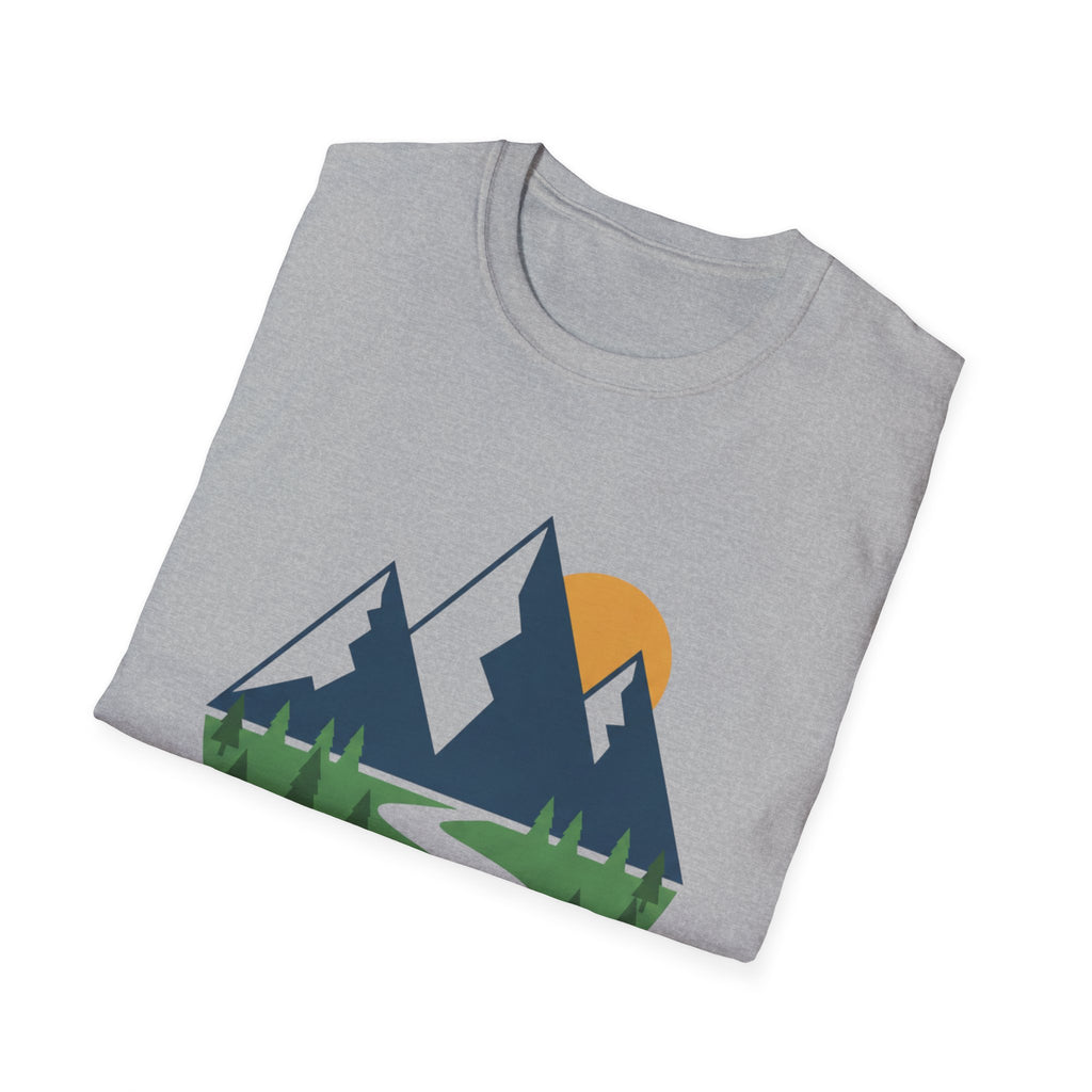 Sunset Over Mountains T-Shirt