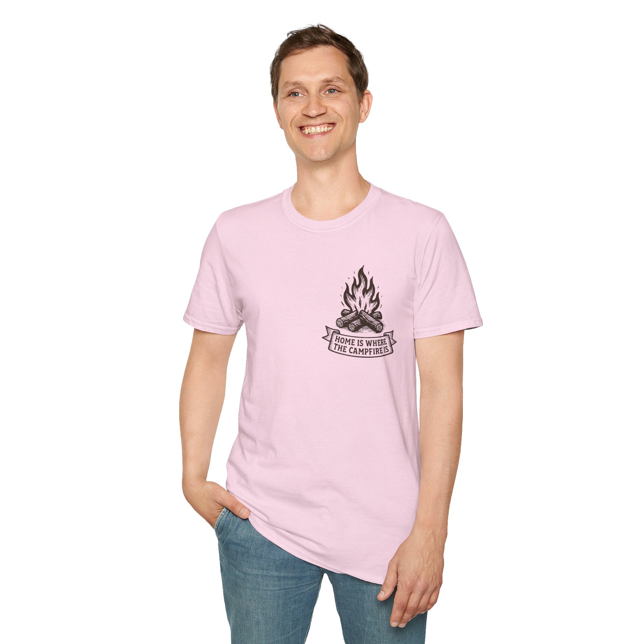"Home Is Where The Campfire Is" T-Shirt