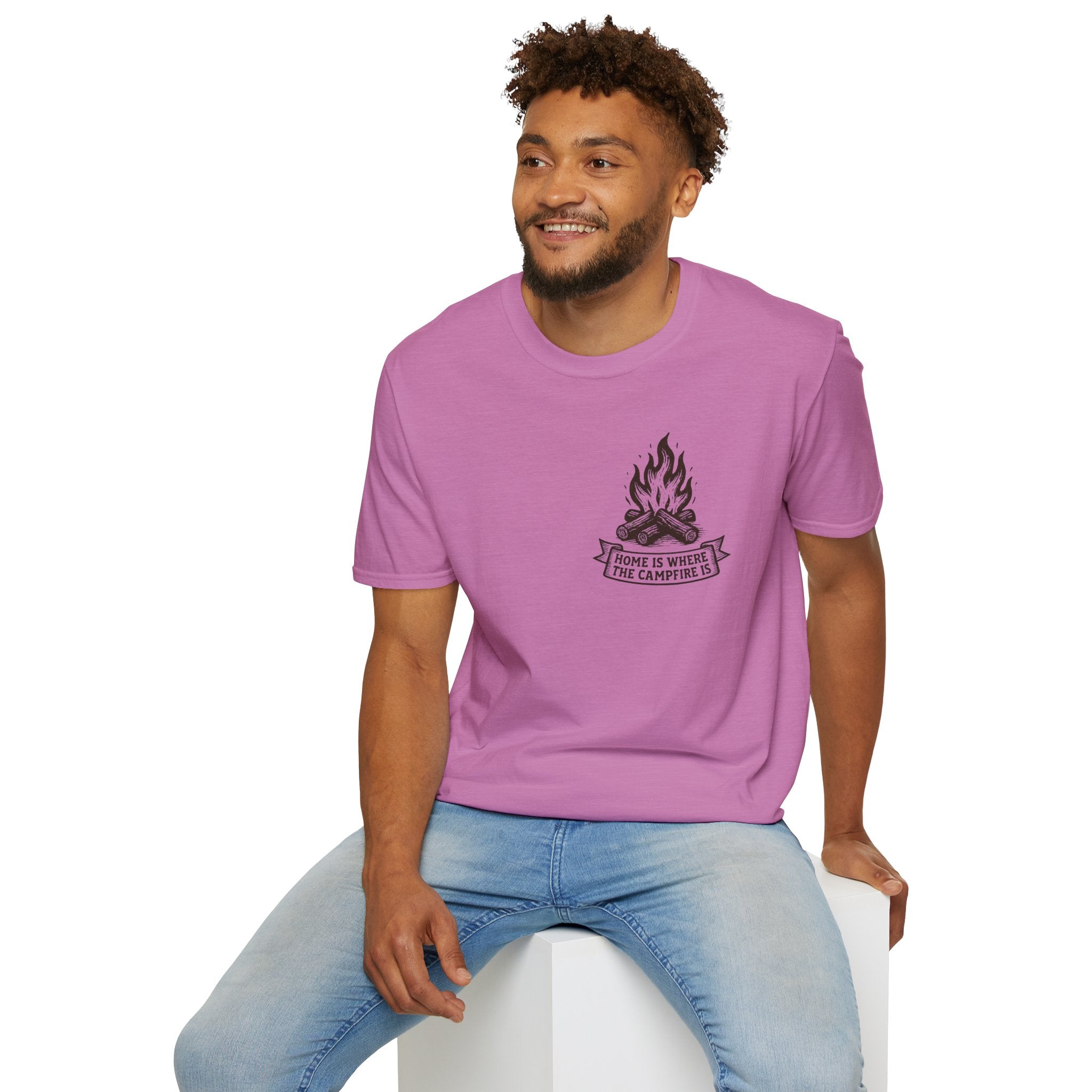 "Home Is Where The Campfire Is" T-Shirt