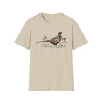 Pheasant Graphic T-Shirt — Vintage Game Bird Tee for Hunters & Nature Lovers