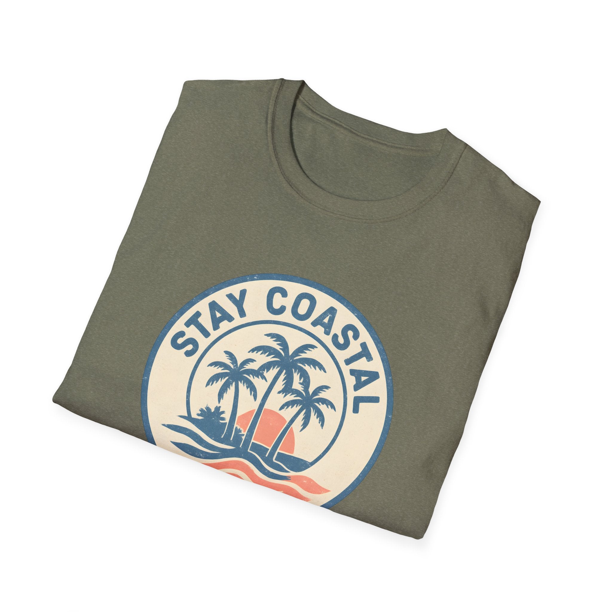 Tropical Island Sunset T-Shirt