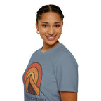 Happy Camper Retro Sunset Camping T-Shirt