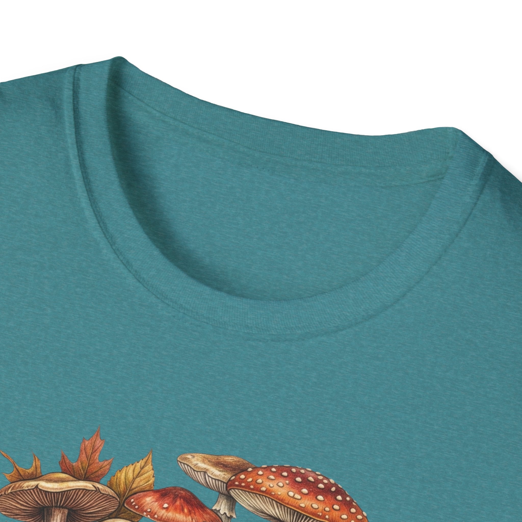 Mushroom & Autumn Leaves T-Shirt