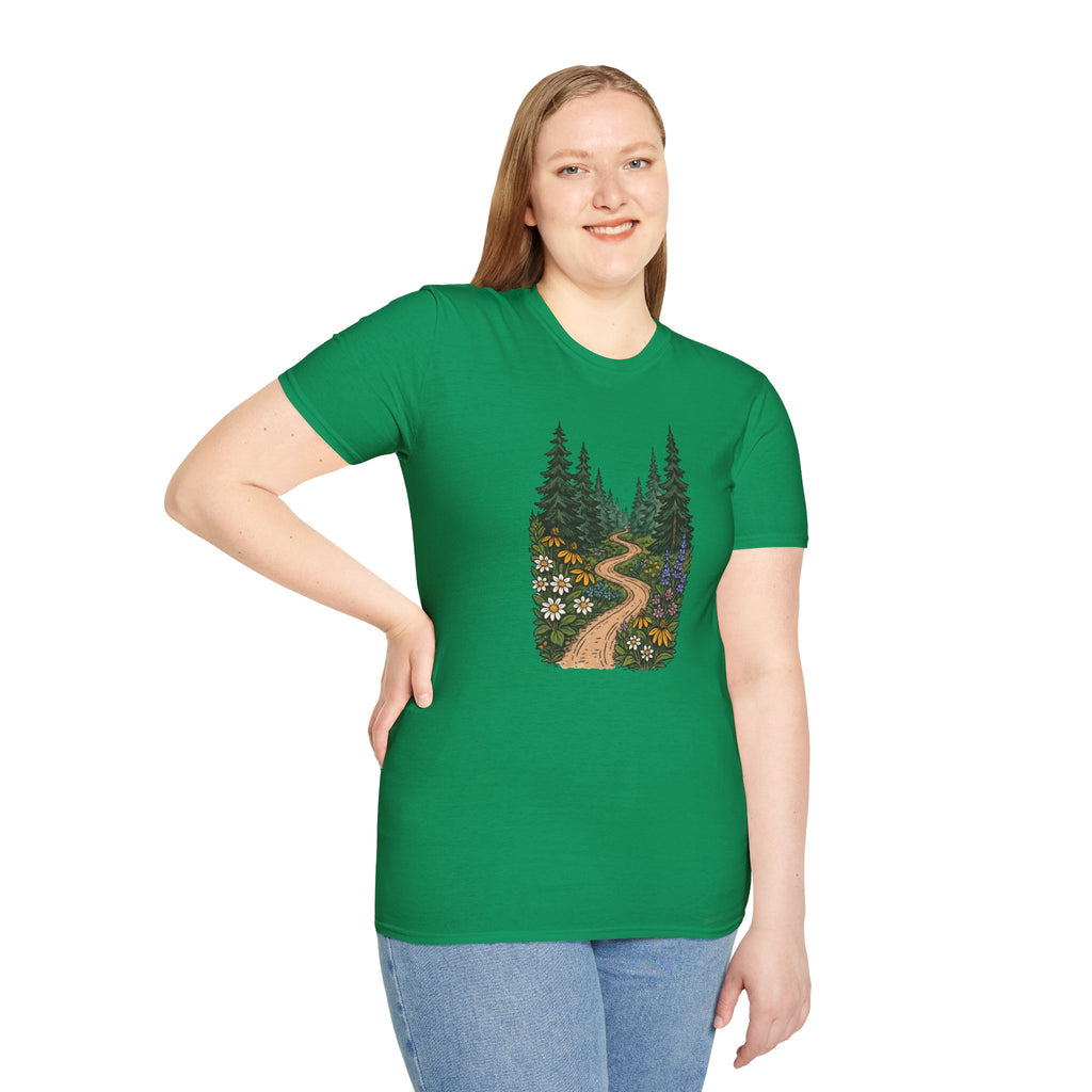 Winding Forest Path T-Shirt