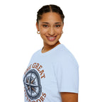 "The Great Outdoors" Compass Graphic Tee Shirt