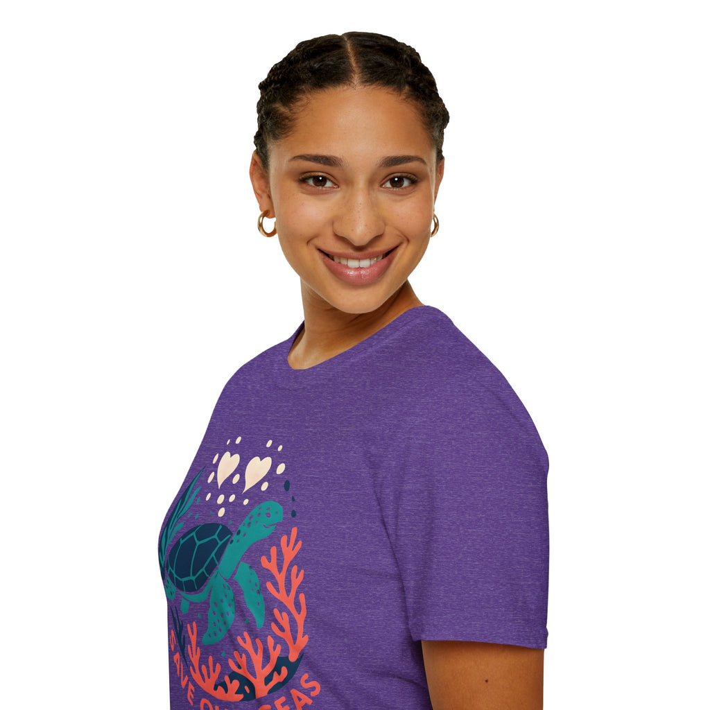 Save Our Seas Sea Turtle T-Shirt — Ocean Conservation Tee