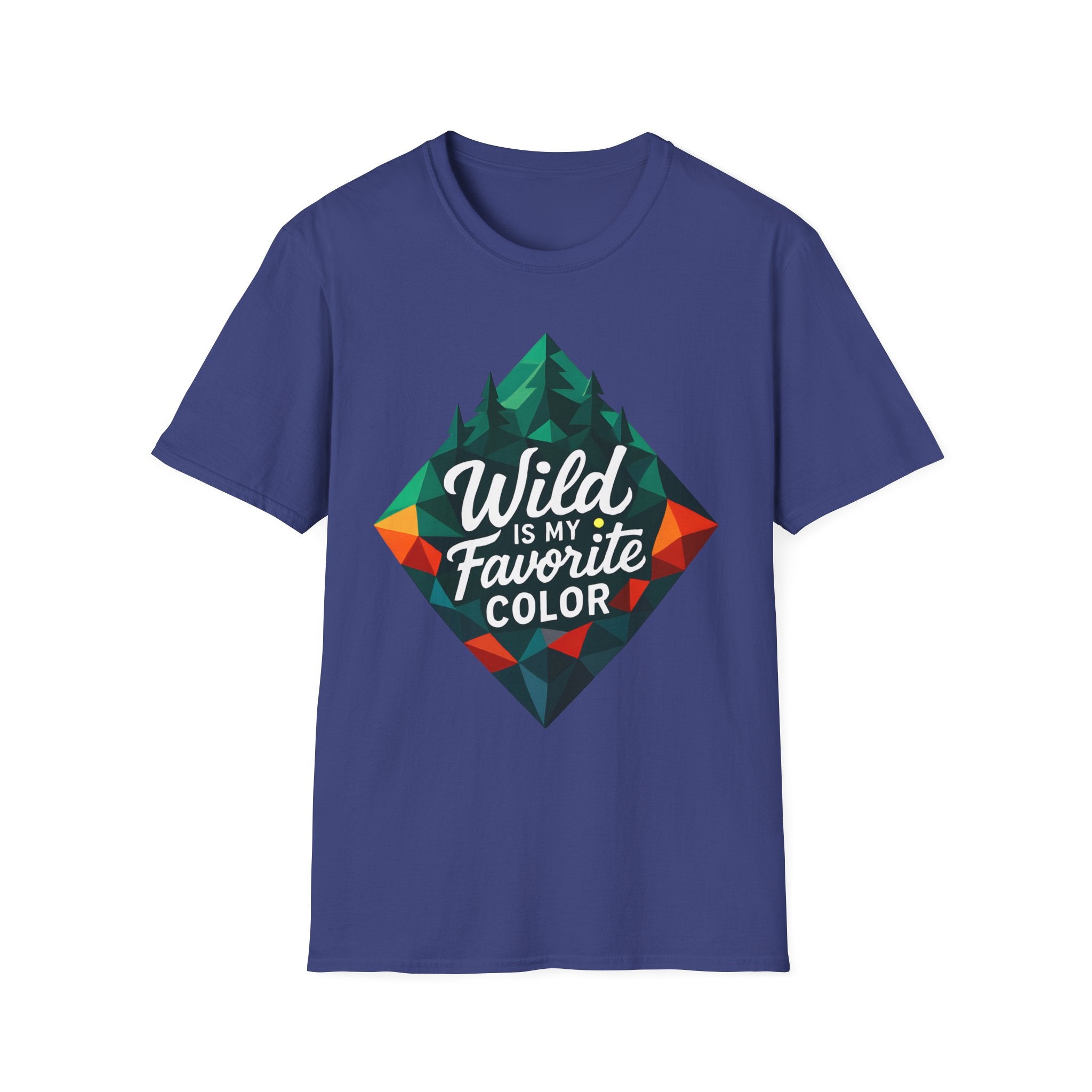 Wild Is My Favorite Color Diamond T-Shirt — Pines & Geometric Logo