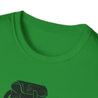 Glittery Backpack Silhouette T-Shirt