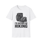 Boots & Backpack "I'd Rather Be Hiking" T-Shirt