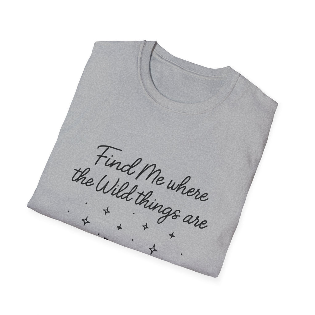 Cursive Chalkboard Writing T-Shirt