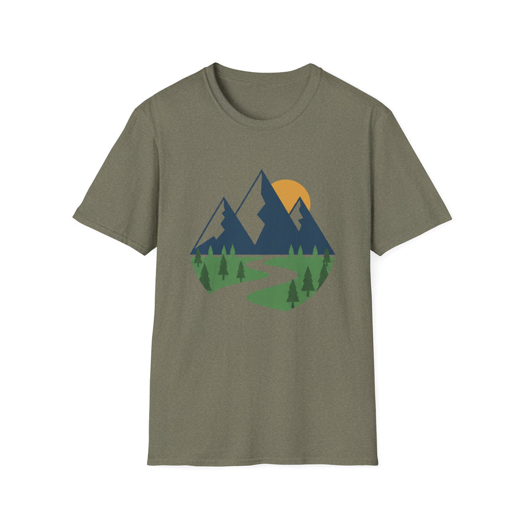 Sunset Over Mountains T-Shirt