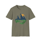 Sunset Over Mountains T-Shirt