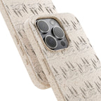 Biodegradable Phone Case — Eco-Friendly Forest Sketch Pattern