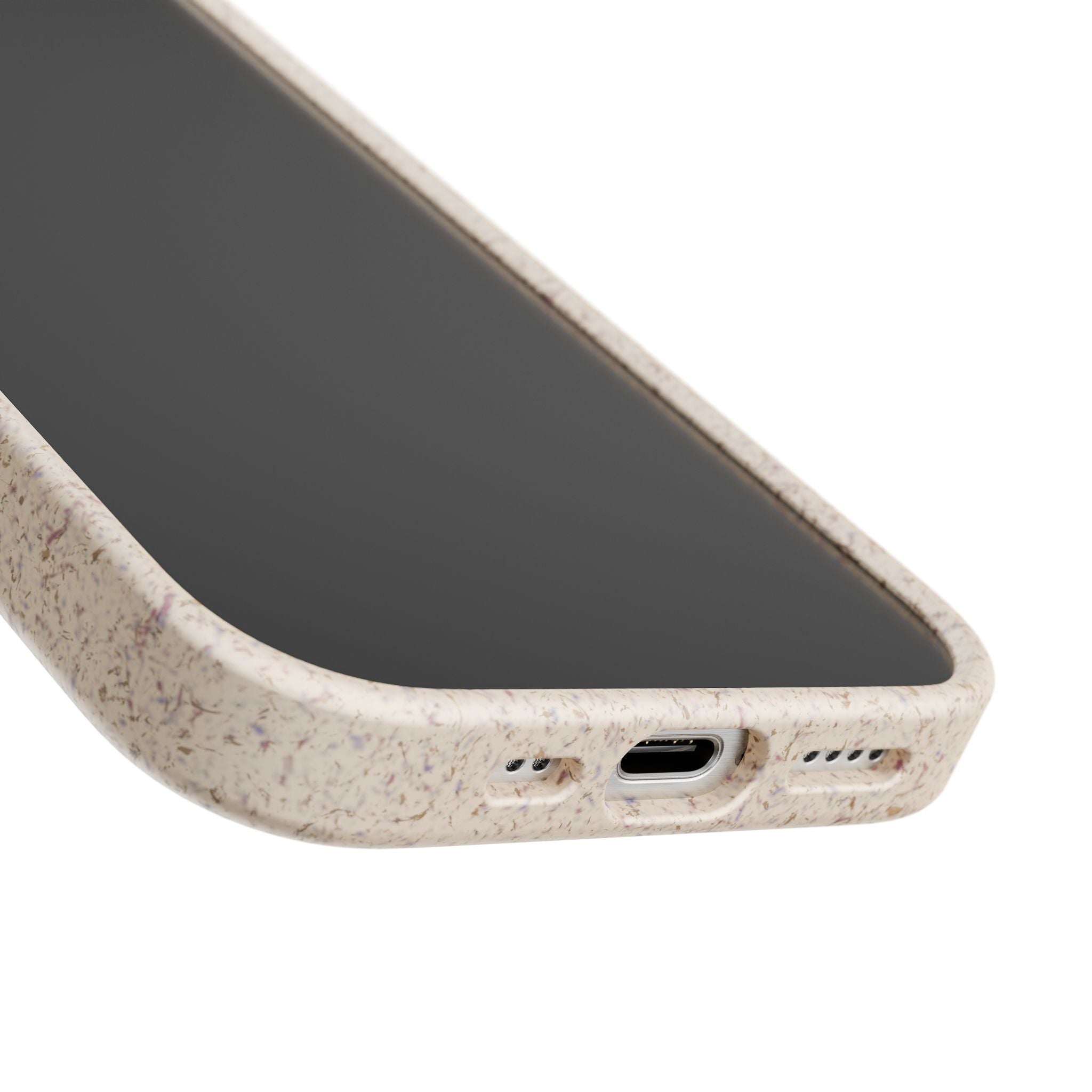 Biodegradable Phone Case — 'Nap Meadow' Mystic Lake Camping Design