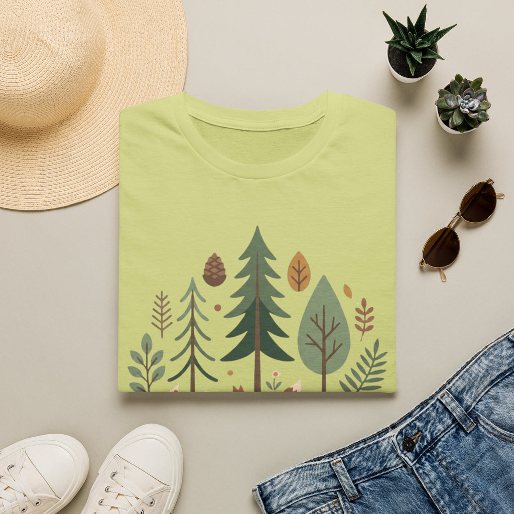 Woodland Fox T-Shirt — Nature Forest Camping Graphic Tee