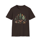 Woodland Fox T-Shirt — Nature Forest Camping Graphic Tee