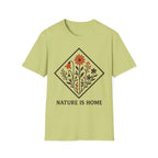 "Nature Is Home" Floral T-Shirt