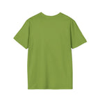 Campground Scenic T-Shirt — Minimalist Tent & Campfire Graphic