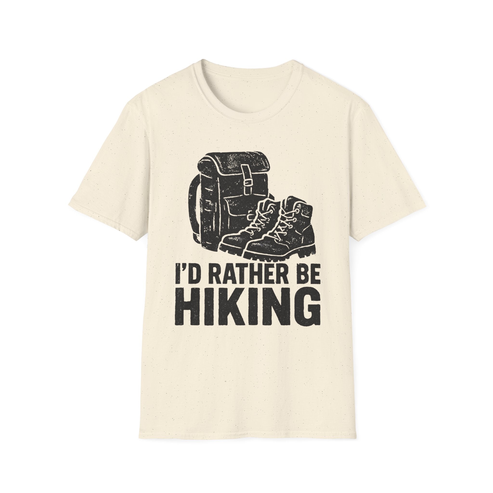 Boots & Backpack "I'd Rather Be Hiking" T-Shirt