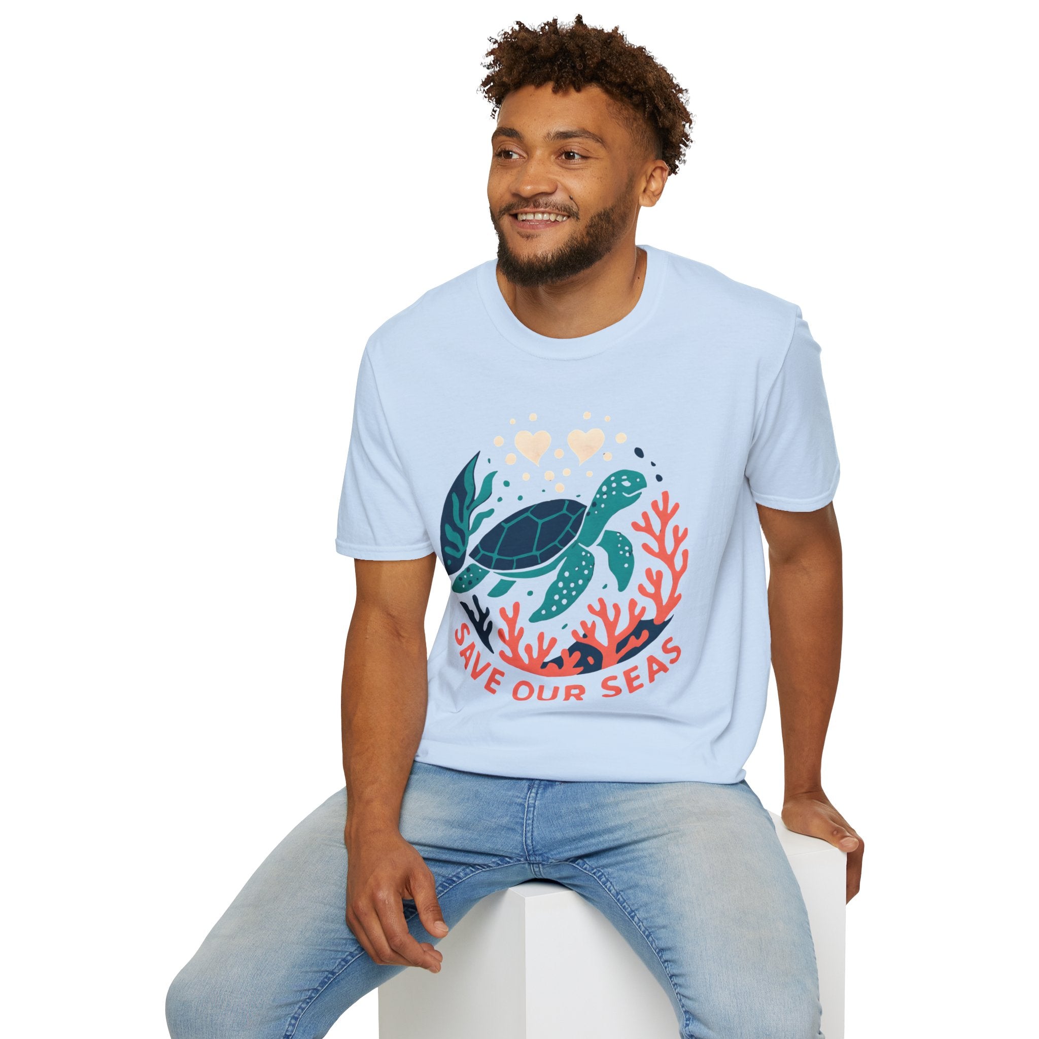 Save Our Seas Sea Turtle T-Shirt — Ocean Conservation Tee