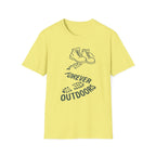 Boots with Footprints "Forever Outdoors" T-Shirt