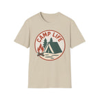 Camp Life T-Shirt — Tent & Campfire Outdoor Tee