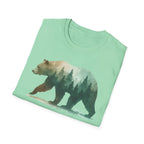 Forest Bear T-Shirt — Watercolor Woodland Bear Graphic Tee Shirt