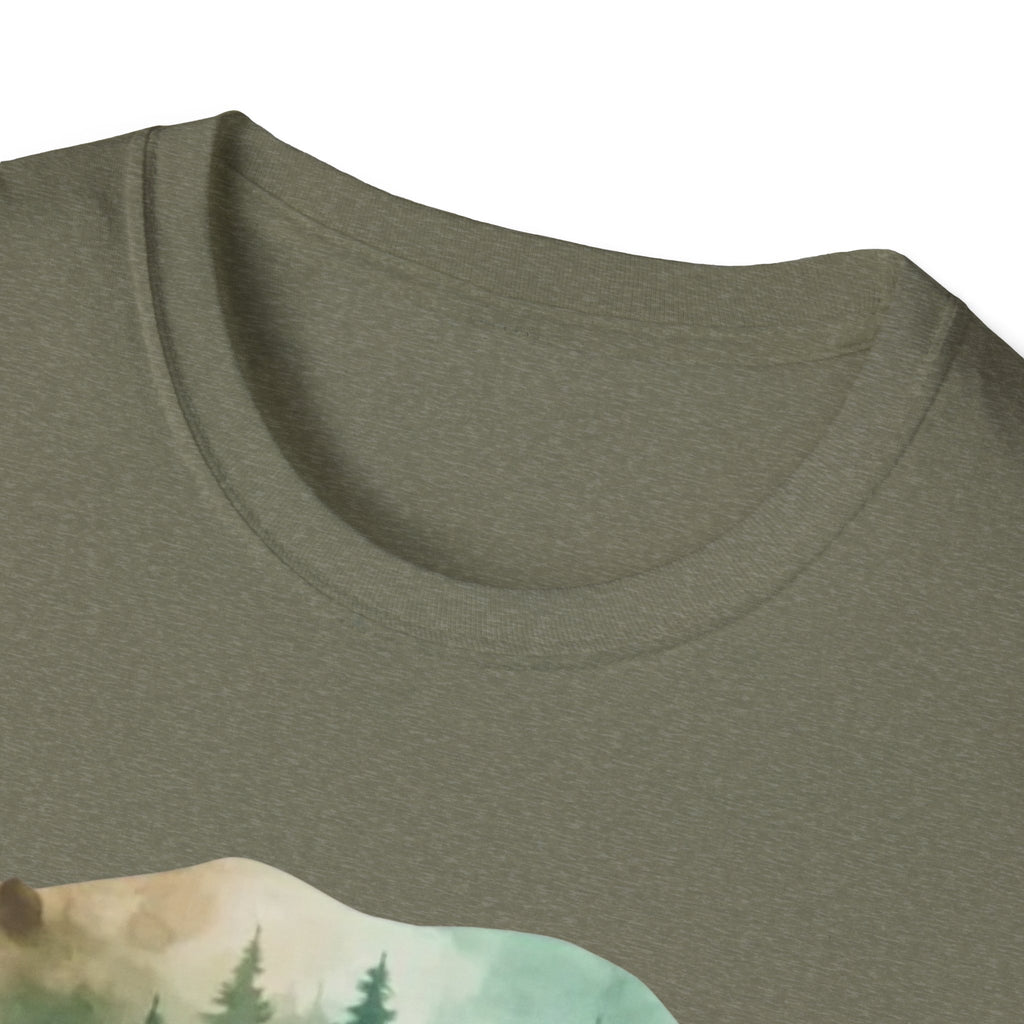 Forest Bear Silhouette T-Shirt