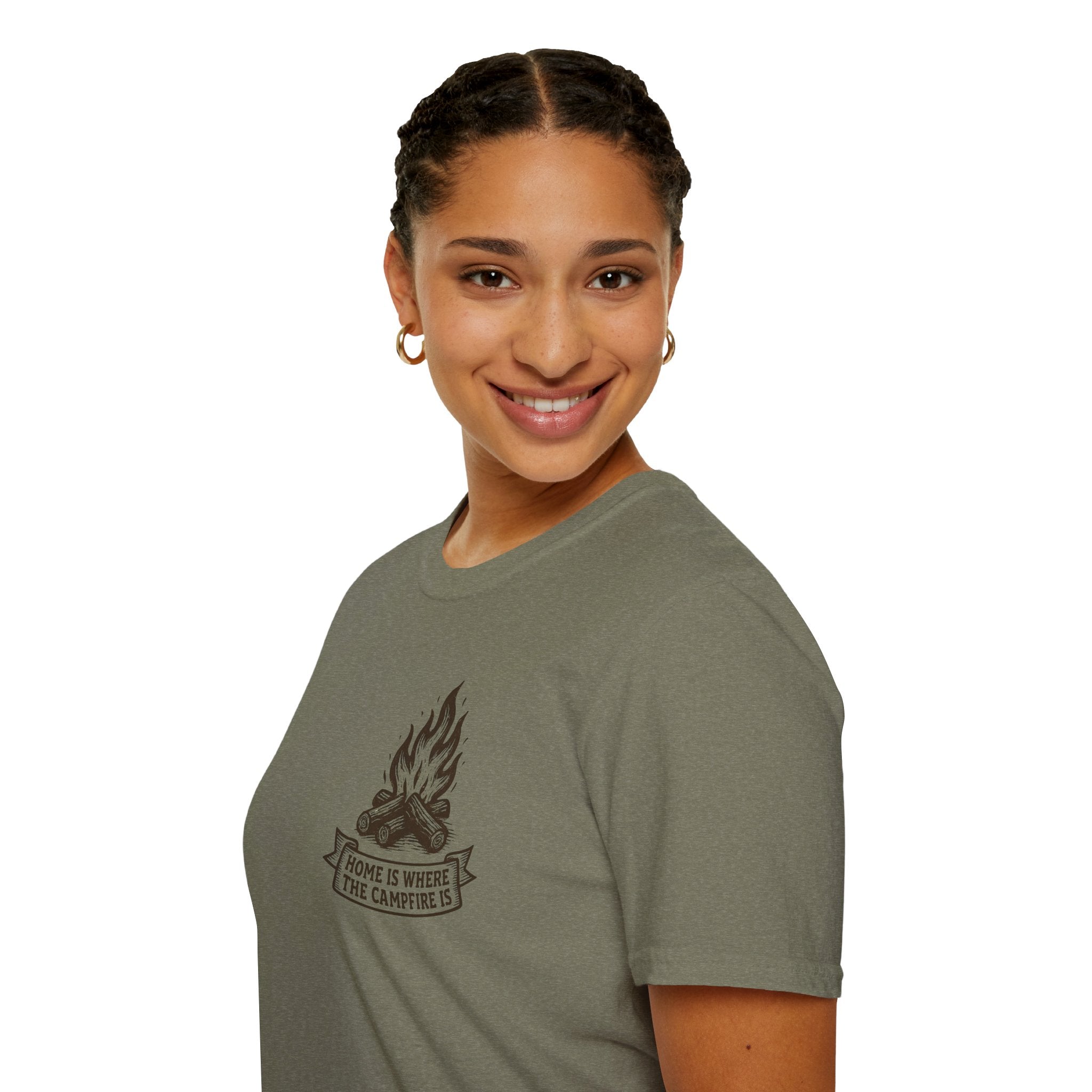 "Home Is Where The Campfire Is" T-Shirt